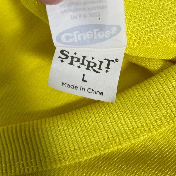 Clueless Cher Horowitz Yellow Plaid Costume Set Jacket Top Skirt Women's LARGE - Picture 15 of 16